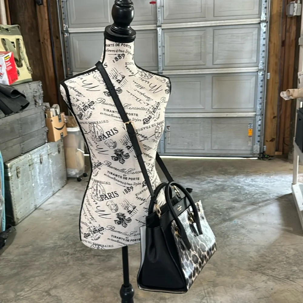 Kate Spade XL Leather Candace/Make it Mine Satchel/Shoulder l - Picture 9 of 12